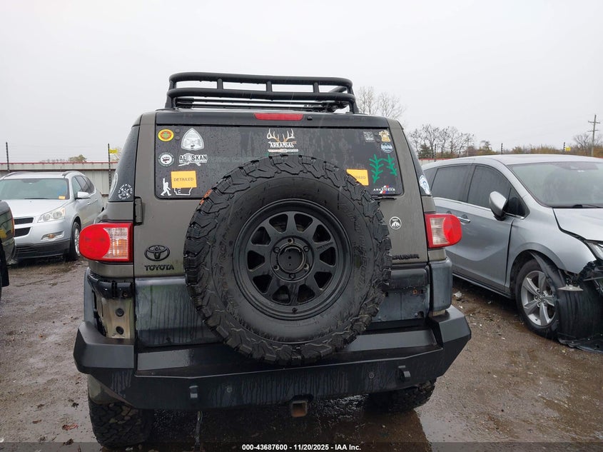 2008 Toyota Fj Cruiser VIN: JTEBU11FX8K004199 Lot: 43687600