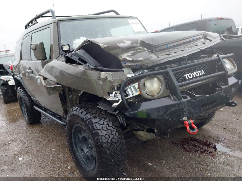 2008 Toyota Fj Cruiser VIN: JTEBU11FX8K004199 Lot: 43687600