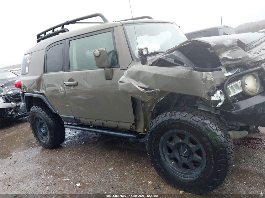 2008 Toyota Fj Cruiser VIN: JTEBU11FX8K004199 Lot: 43687600