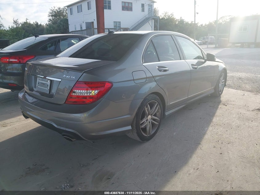 2013 Mercedes-Benz C 300 Sport 4Matic VIN: WDDGF8AB6DR268974 Lot: 43687638