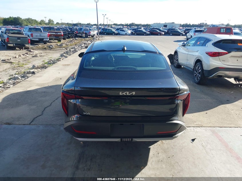 2025 Kia K4 Lx VIN: 3KPFT4DE4SE083537 Lot: 43687646