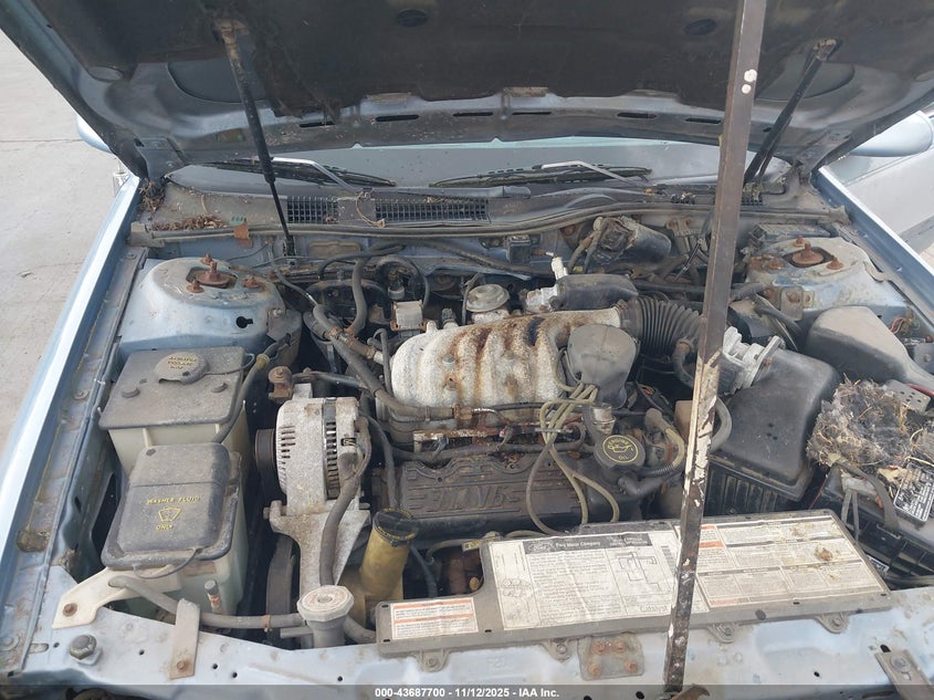 1992 Ford Taurus Gl VIN: 1FACP52U4NG186331 Lot: 43687700