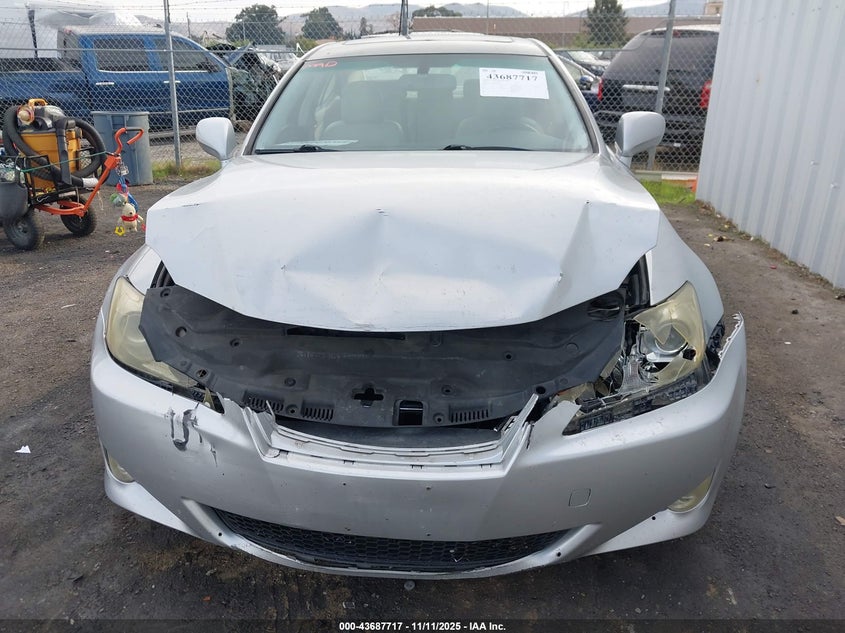 2008 Lexus Is 250 VIN: JTHBK262085054838 Lot: 43687717