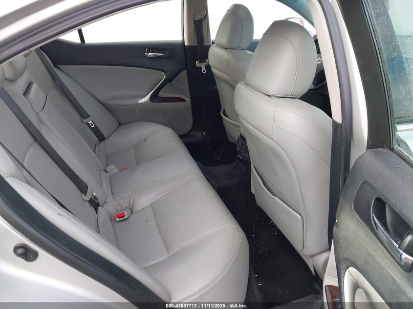 2008 Lexus Is 250 VIN: JTHBK262085054838 Lot: 43687717