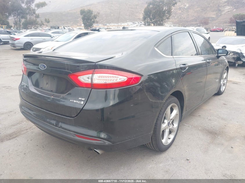 3FA6P0LU0ER316516 2014 FORD FUSION photo no. 4