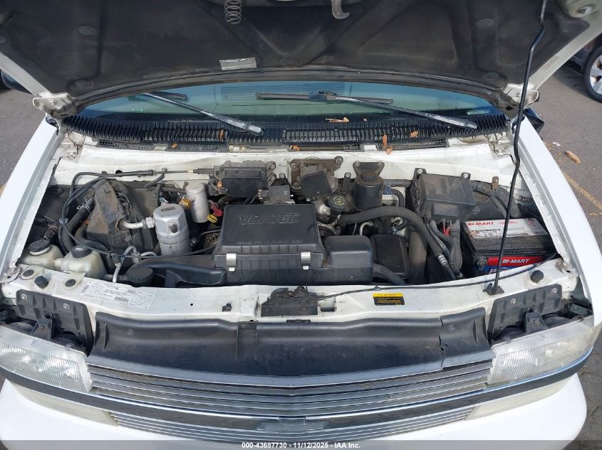 1999 Chevrolet Astro VIN: 1GNEL19W3XB156825 Lot: 43687730