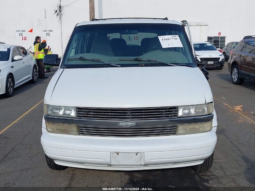 1999 Chevrolet Astro VIN: 1GNEL19W3XB156825 Lot: 43687730