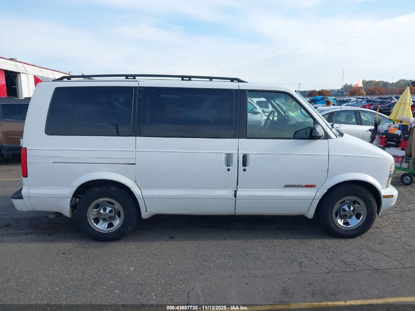 1999 Chevrolet Astro VIN: 1GNEL19W3XB156825 Lot: 43687730