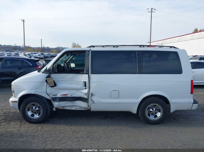 1999 Chevrolet Astro VIN: 1GNEL19W3XB156825 Lot: 43687730