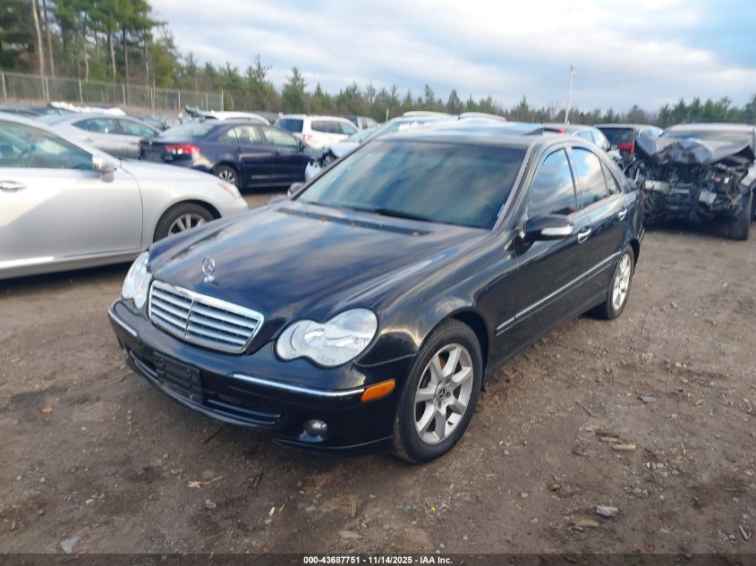 2007 Mercedes-Benz C 280 Luxury 4Matic VIN: WDBRF92H17F889961 Lot: 43687751