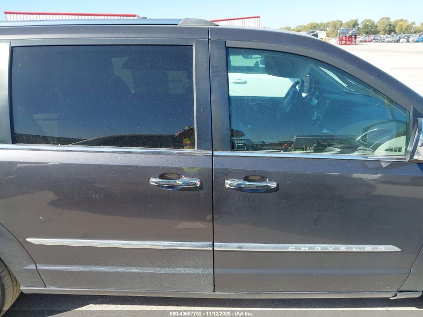 2015 Chrysler Town & Country Limited Platinum VIN: 2C4RC1GG5FR754162 Lot: 43687752