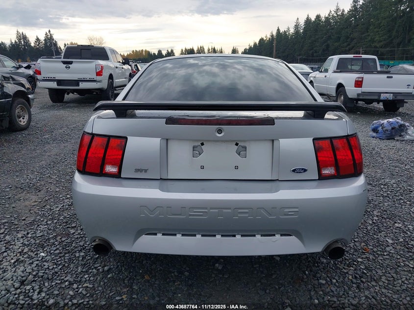 2001 Ford Mustang Gt VIN: 1FAFP42X91F160647 Lot: 43687764