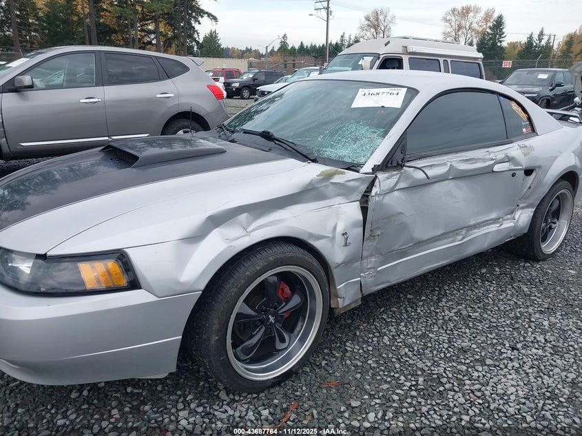 2001 Ford Mustang Gt VIN: 1FAFP42X91F160647 Lot: 43687764