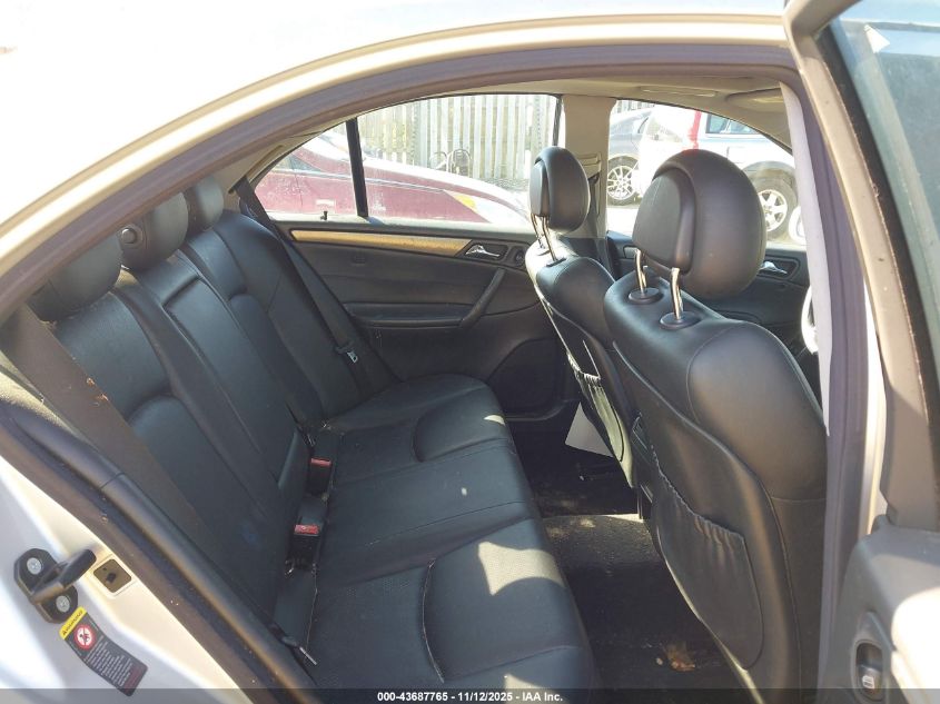 2003 Mercedes-Benz C 230 Kompressor Sport VIN: WDBRF40J83F384826 Lot: 43687765