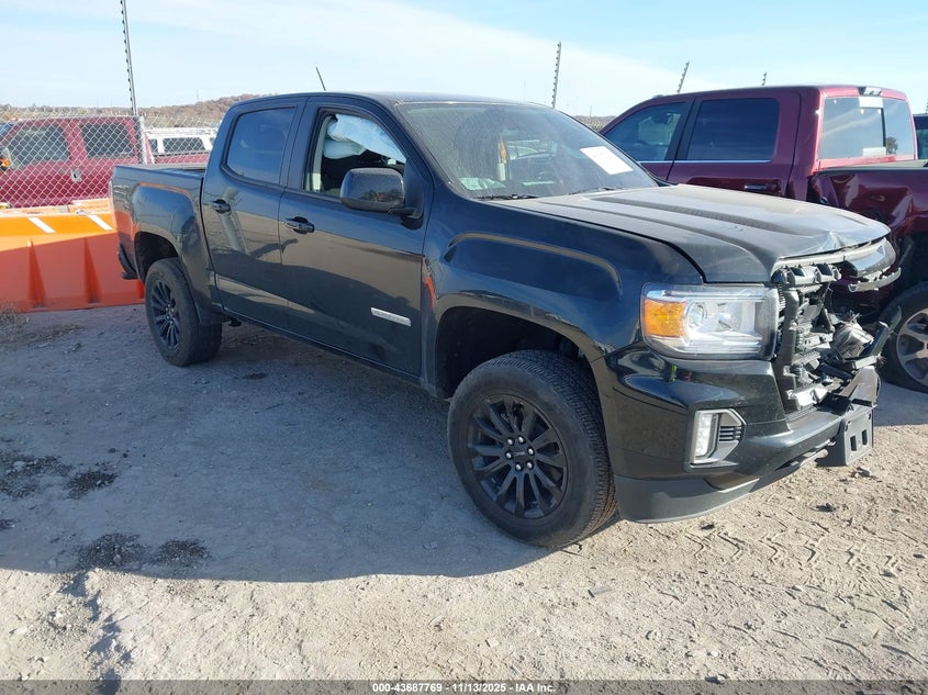 GMC CANYON 2WD SHORT BOX ELEVATION