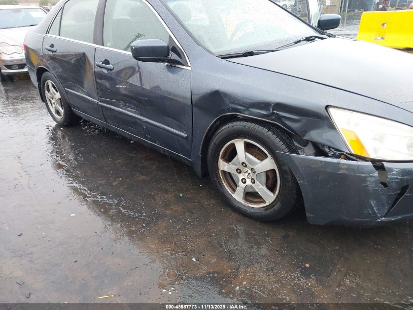2005 Honda Accord Hybrid Ima VIN: JHMCN36535C003644 Lot: 43687773