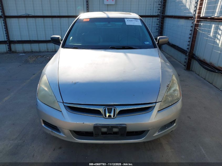 2006 Honda Accord 2.4 Ex VIN: 1HGCM56856A186554 Lot: 43687783