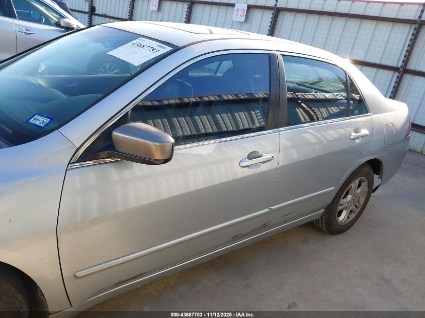 2006 Honda Accord 2.4 Ex VIN: 1HGCM56856A186554 Lot: 43687783