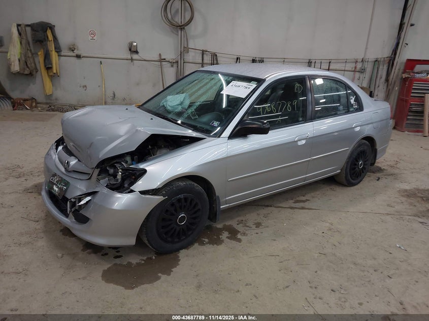 2HGES16535H589266 2005 HONDA CIVIC photo no. 2