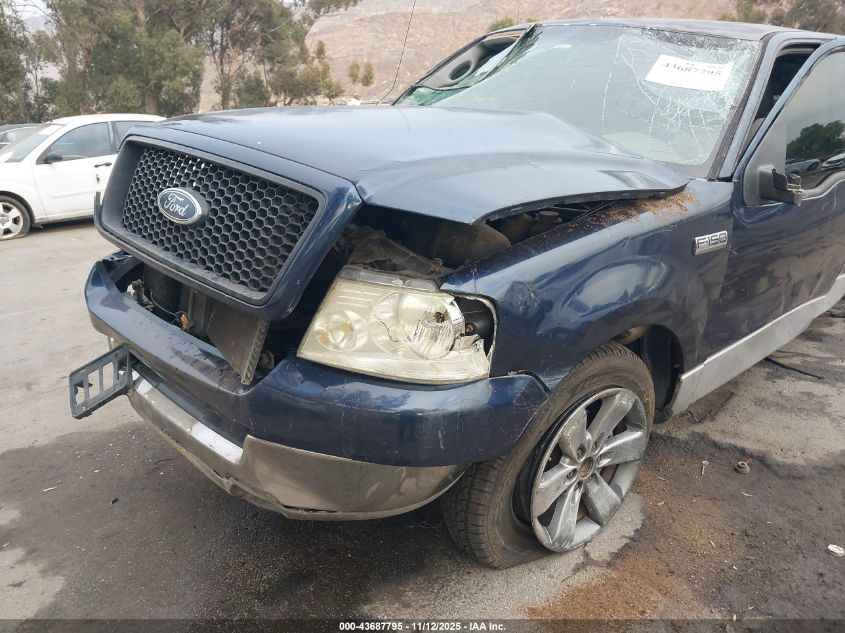 2005 Ford F-150 Stx/Xl/Xlt VIN: 1FTRX12W85NA28262 Lot: 43687795