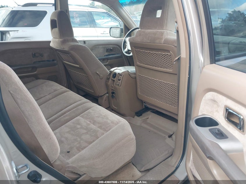 2003 Honda Pilot Ex VIN: 2HKYF184X3H535519 Lot: 43687806