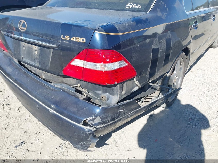 2006 Lexus Ls 430 VIN: JTHBN36F265033227 Lot: 43687823