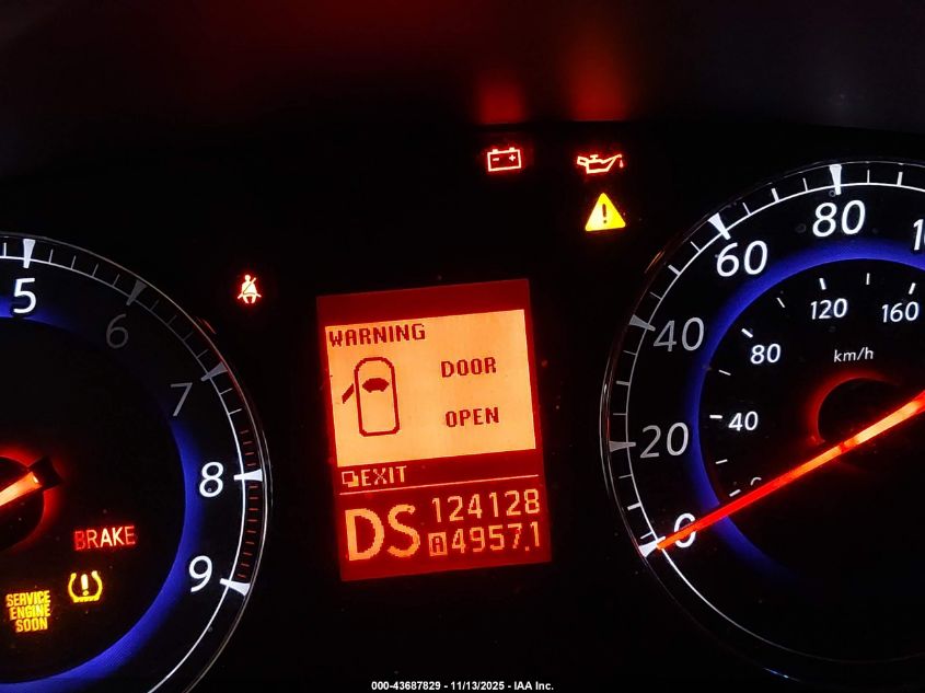 2008 Infiniti Ex35 Journey VIN: JNKAJ09E28M300710 Lot: 43687829