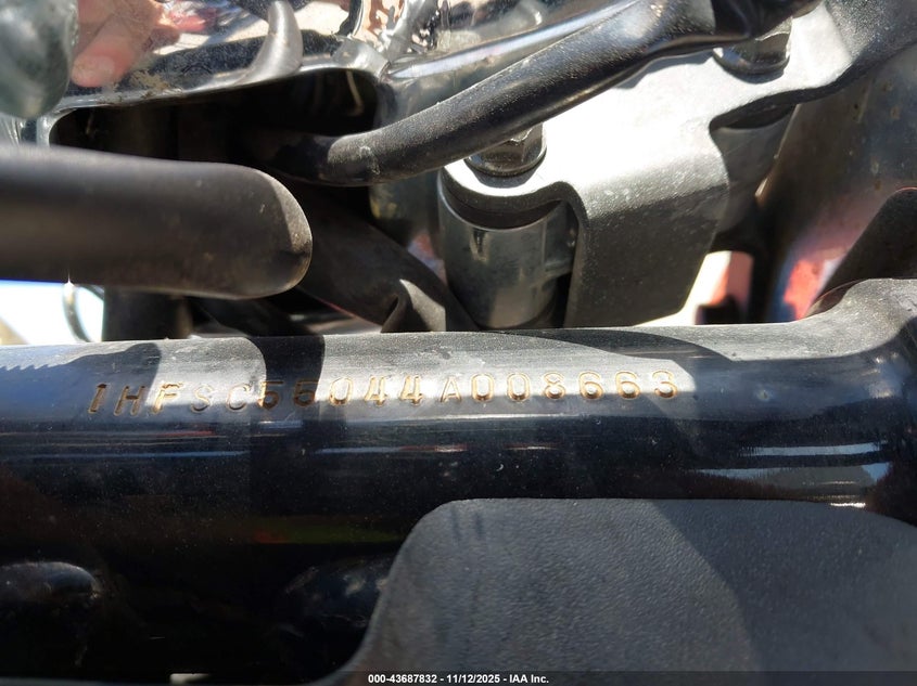 2004 Honda Vtx1300 C VIN: 1HFSC55044A008663 Lot: 43687832