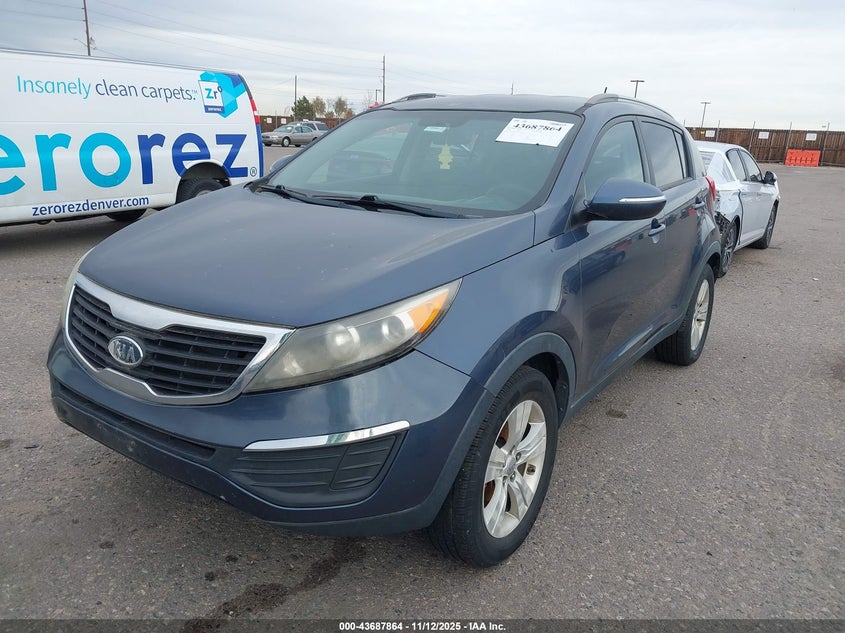 2011 Kia Sportage Lx VIN: KNDPB3A23B7152374 Lot: 43687864