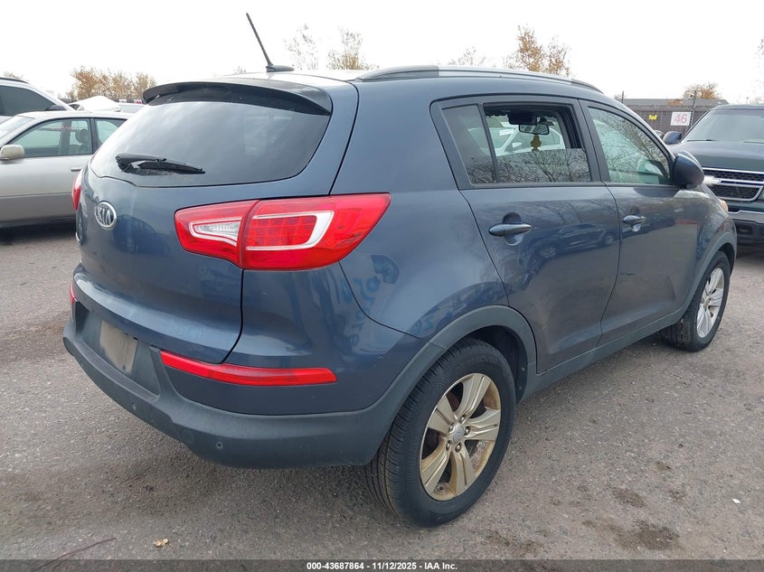 2011 Kia Sportage Lx VIN: KNDPB3A23B7152374 Lot: 43687864