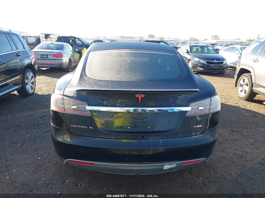 2014 Tesla Model S P85 VIN: 5YJSA1H1XEFP45050 Lot: 43687877
