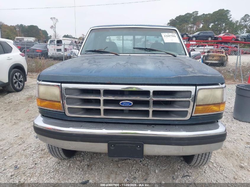 1995 Ford F250 VIN: 1FTHX25H6SKC04091 Lot: 43687900