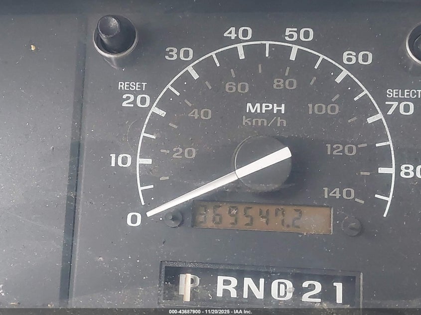 1995 Ford F250 VIN: 1FTHX25H6SKC04091 Lot: 43687900