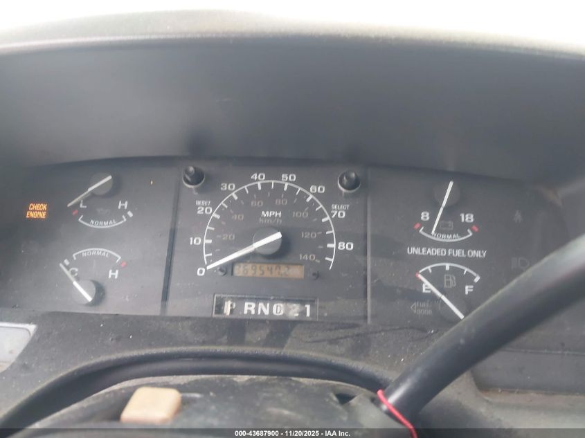 1995 Ford F250 VIN: 1FTHX25H6SKC04091 Lot: 43687900