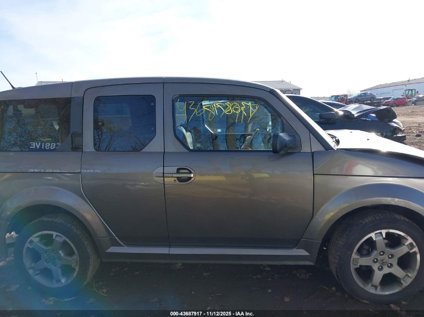 2008 Honda Element Sc VIN: 5J6YH18938L005900 Lot: 43687917