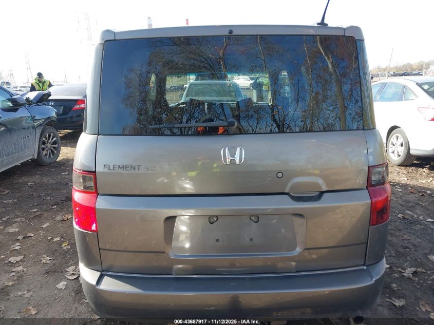 2008 Honda Element Sc VIN: 5J6YH18938L005900 Lot: 43687917