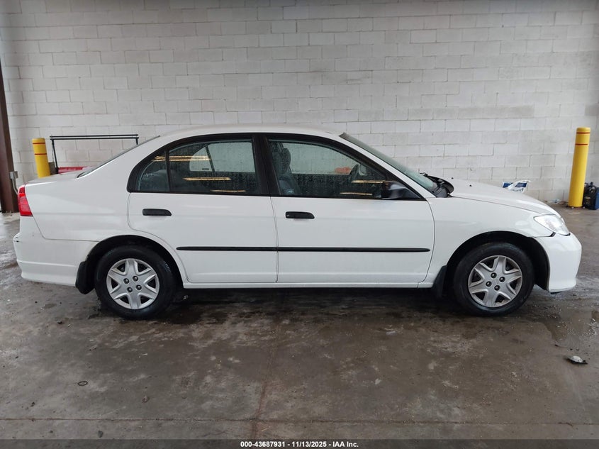 2004 Honda Civic Vp VIN: 2HGES16334H571962 Lot: 43687931