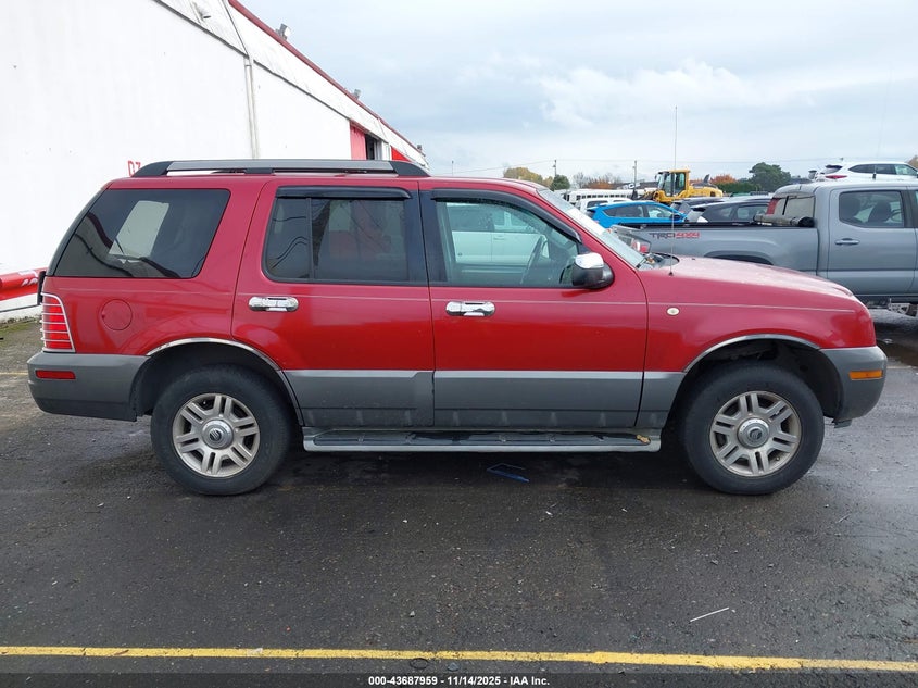2005 Mercury Mountaineer VIN: 4M2DU86K75UJ18974 Lot: 43687959