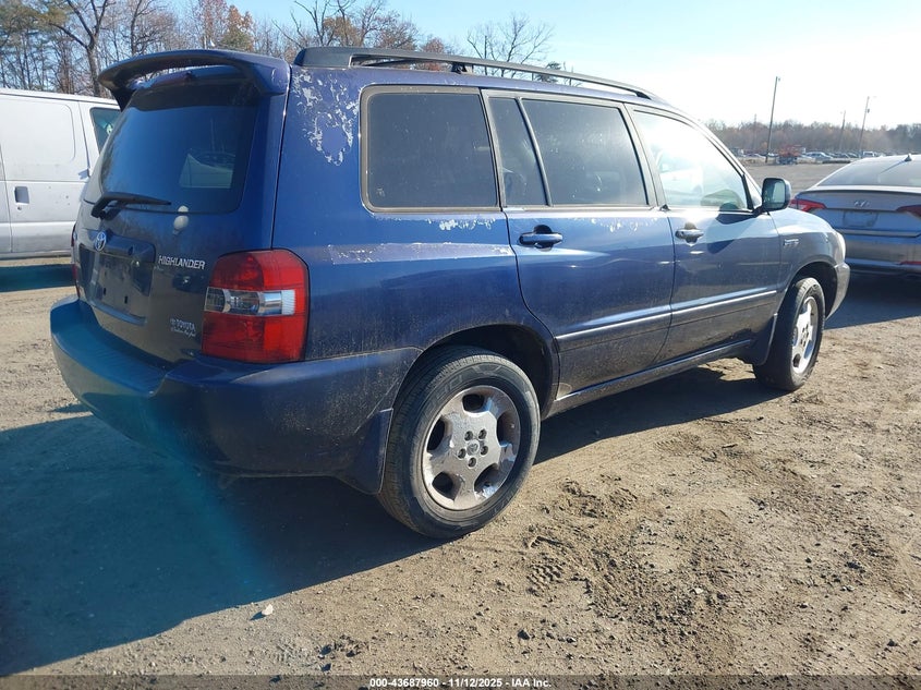 JTEEP21A840016811 2004 TOYOTA HIGHLANDER photo no. 4