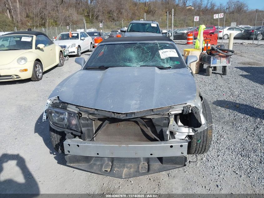 2013 Chevrolet Camaro 1Lt VIN: 2G1FB3D33D9211854 Lot: 43687979