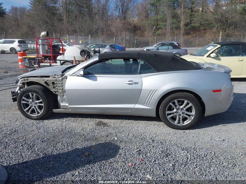 2013 Chevrolet Camaro 1Lt VIN: 2G1FB3D33D9211854 Lot: 43687979
