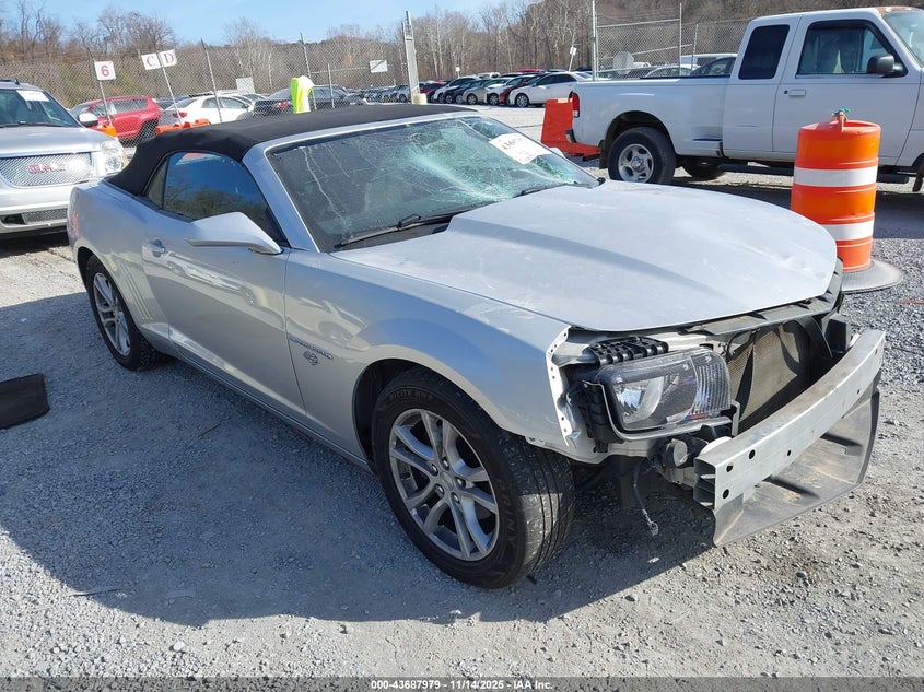 2G1FB3D33D9211854 2013 Chevrolet Camaro 1Lt auction photo 1