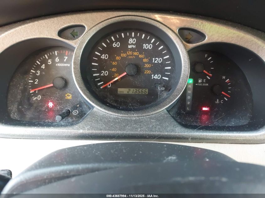 2003 Toyota Highlander V6 VIN: JTEHF21A630136248 Lot: 43687994