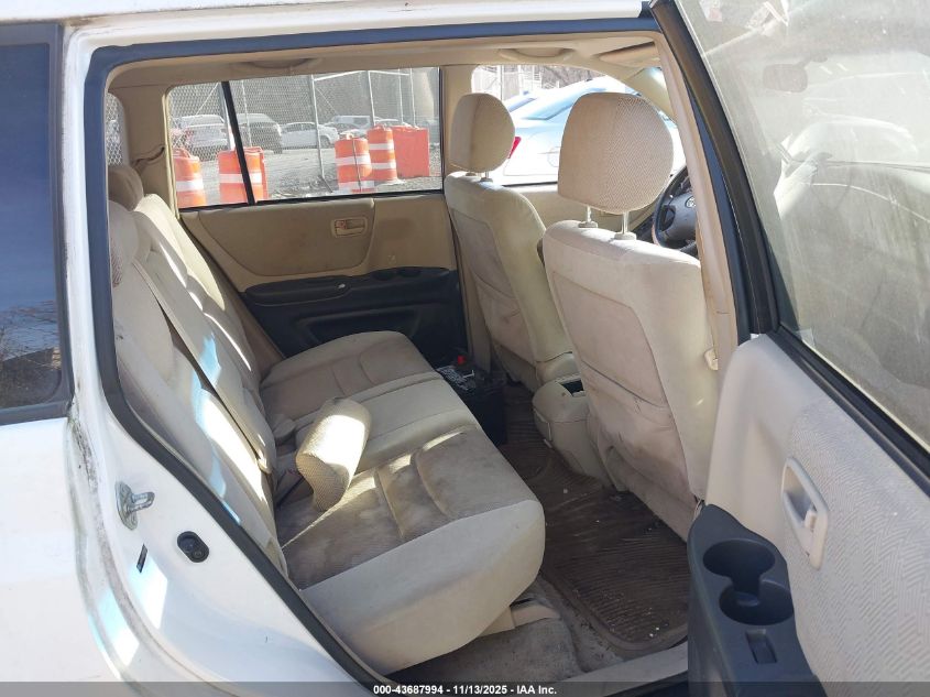 2003 Toyota Highlander V6 VIN: JTEHF21A630136248 Lot: 43687994