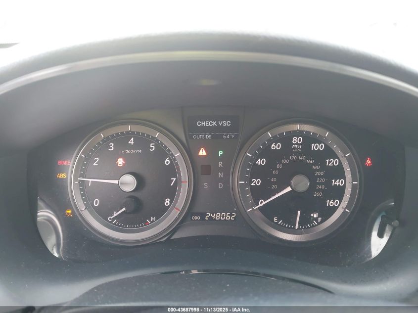 2009 Lexus Es 350 VIN: JTHBJ46G392342088 Lot: 43687998