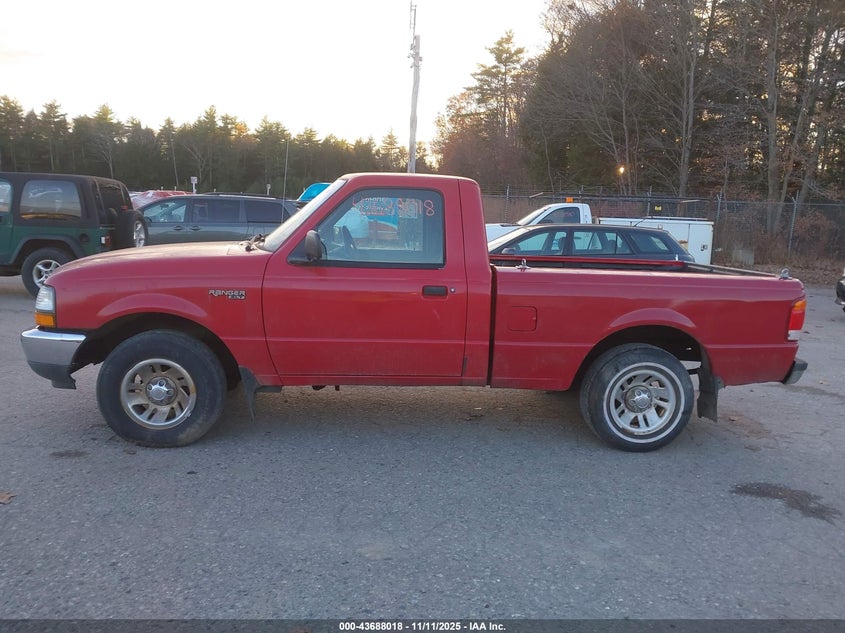 1999 Ford Ranger Xl/Xlt VIN: 1FTYR10V4XUB35690 Lot: 43688018