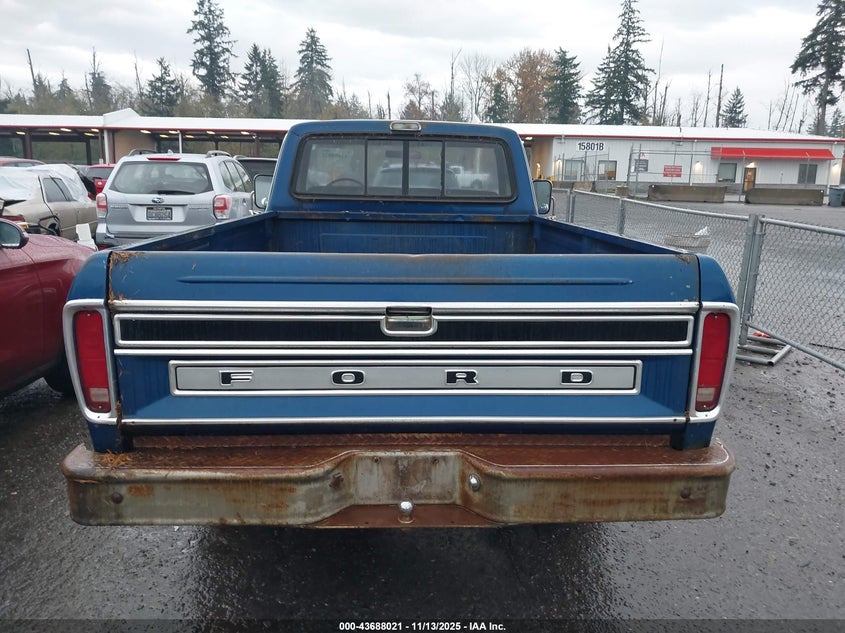 1977 Ford F250 VIN: F25SRY03250 Lot: 43688021