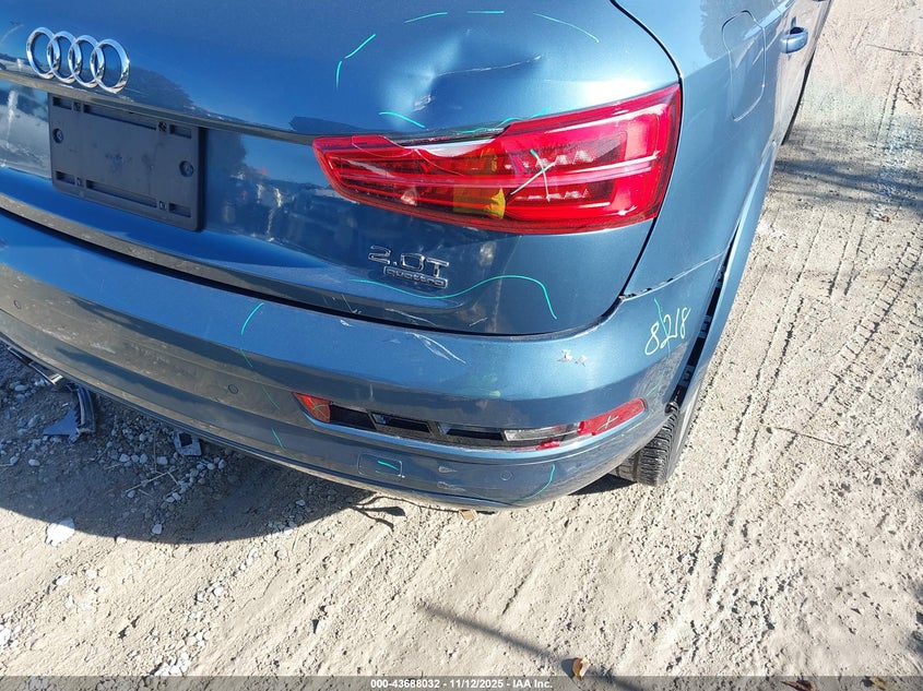 2016 Audi Q3 2.0T Premium Plus VIN: WA1GFCFS1GR024217 Lot: 43688032