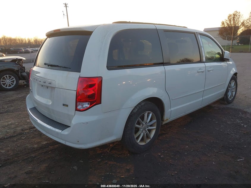 Vin: 2c4rdgcgxdr686251, lot: 44183342, dodge grand caravan sxt 20134