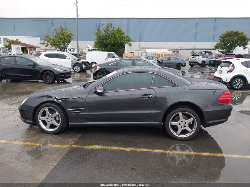 2003 Mercedes-Benz Sl 500 VIN: WDBSK75F73F016351 Lot: 43688080